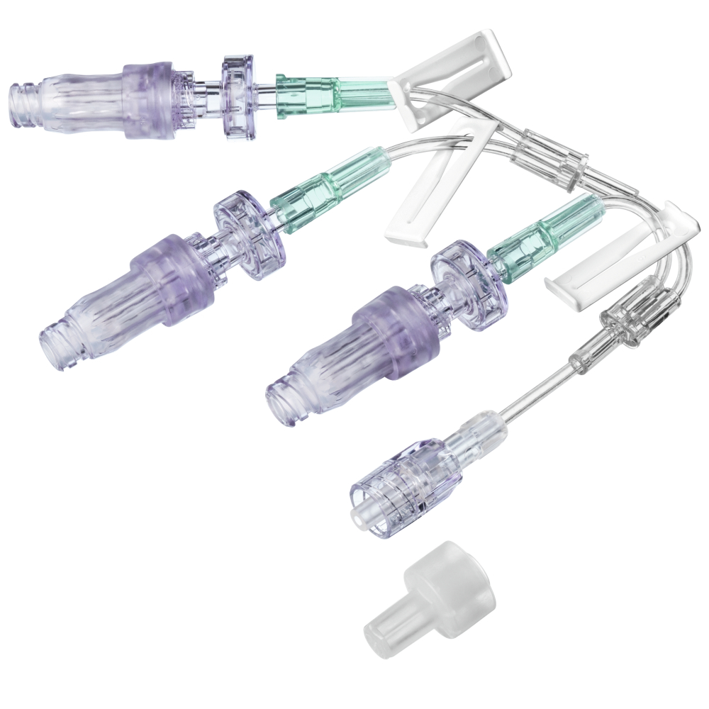 Caresite® ExtensionSet Backcheck Valve-Extension Sets with  two additional needle-free Caresite® valves