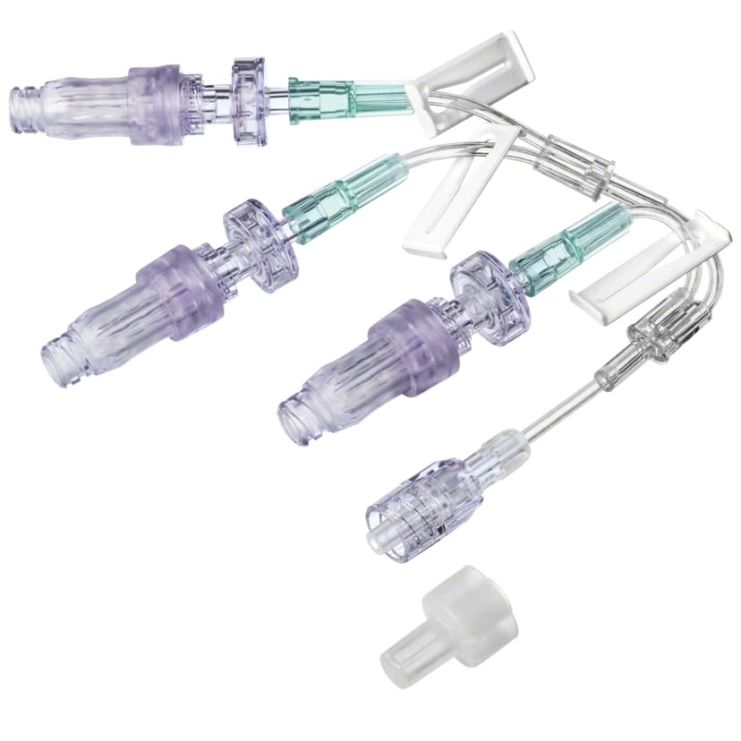 Caresite® ExtensionSet Backcheck Valve-Extension Sets with  two additional needle-free Caresite® valves