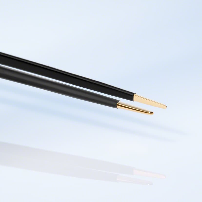 Rose Gold Bipolar Forceps-Product Picture Enlargement CW