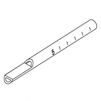 Off-set silicone catheter-Product Picture Enlargement CW Product Picture Enlargement CW