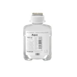 Aqua ad iniectabilia Braun, EP 100 ml-Infusionslösung, Ecoflac® plus 100 ml, 3000910