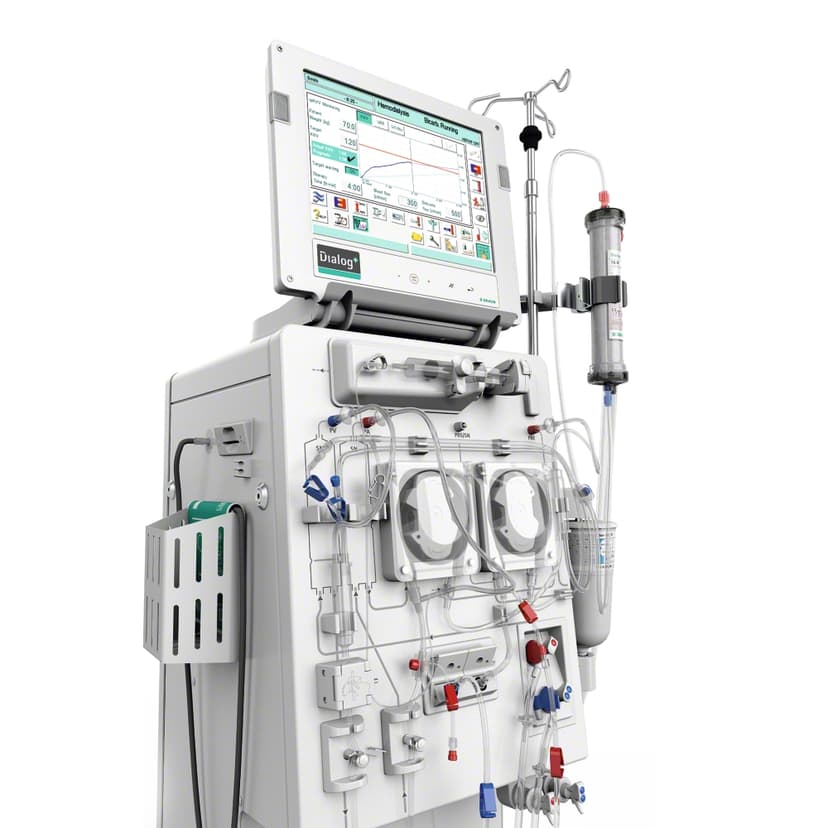 Dialog+ closeup-Hemodialysis machine